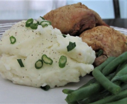 Mashed Potatoes With Creme Fraiche and Chives Recipe - Food.com